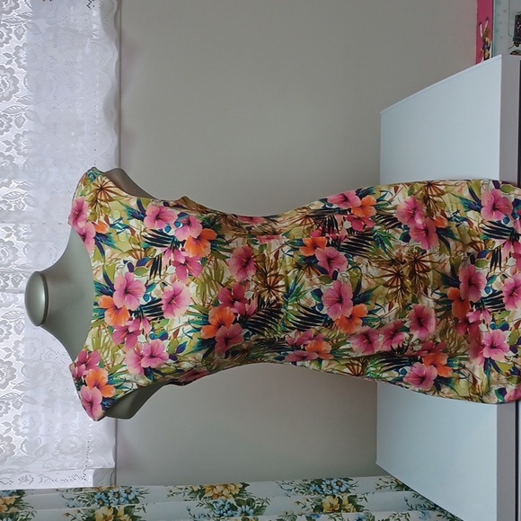 Zara floral dress 👗 size M - Picture 2 of 14